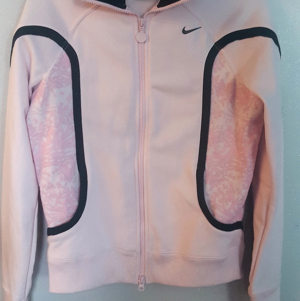 Vintage 90's Y2K Nike Pink Zip Up Jacket Sz.S - Picture 1 of 3
